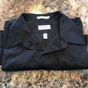 Men’s black button down